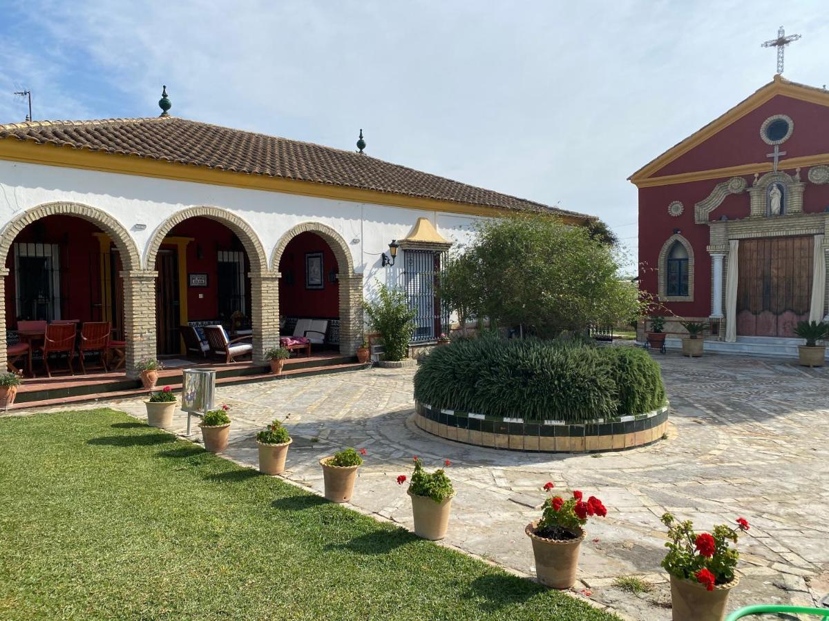 Casa De Campo Con Piscina En Sevilla En Лос-Паласьос-і-Вільяфранка Екстер'єр фото