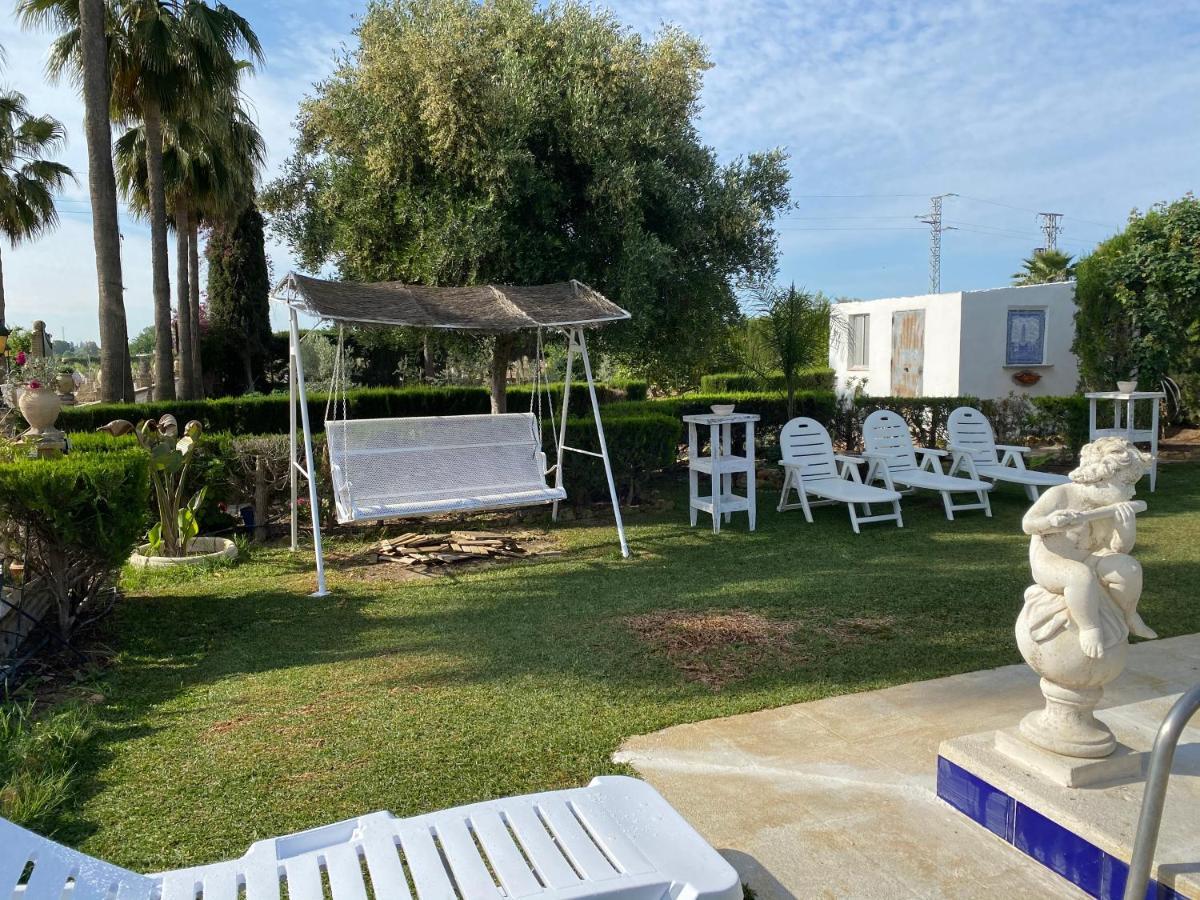 Casa De Campo Con Piscina En Sevilla En Лос-Паласьос-і-Вільяфранка Екстер'єр фото