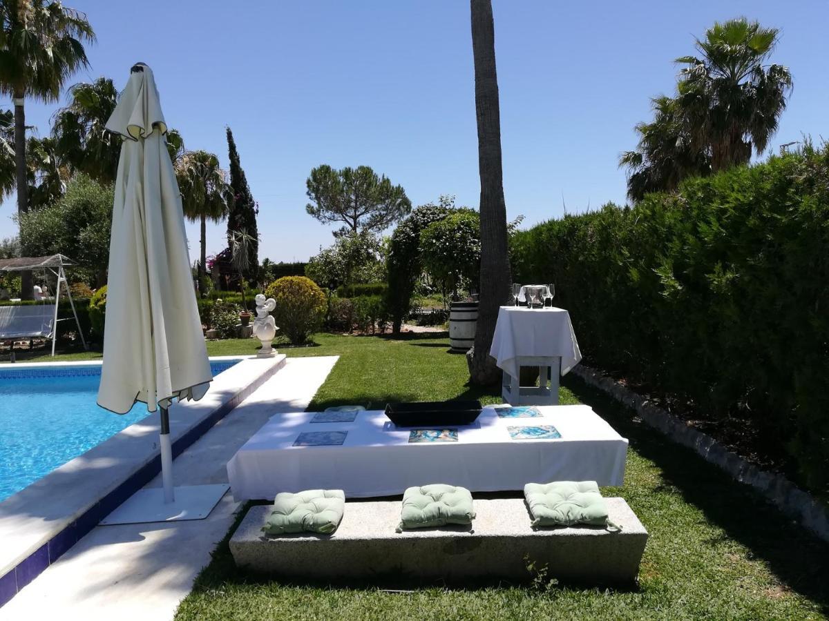 Casa De Campo Con Piscina En Sevilla En Лос-Паласьос-і-Вільяфранка Екстер'єр фото